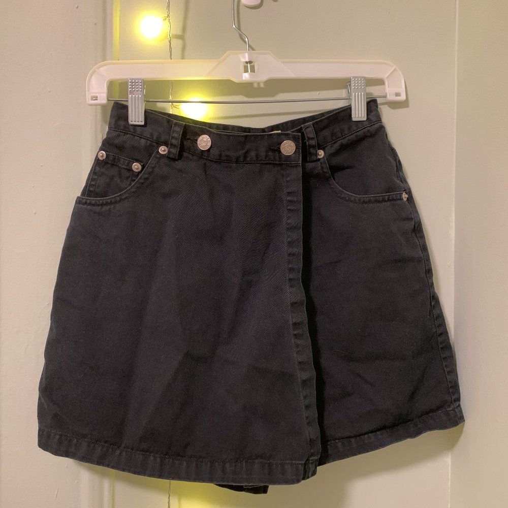 Black Mini Skort